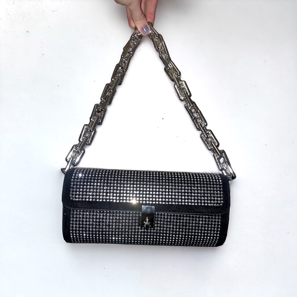 Diamond Rhinestone Mini Clutch